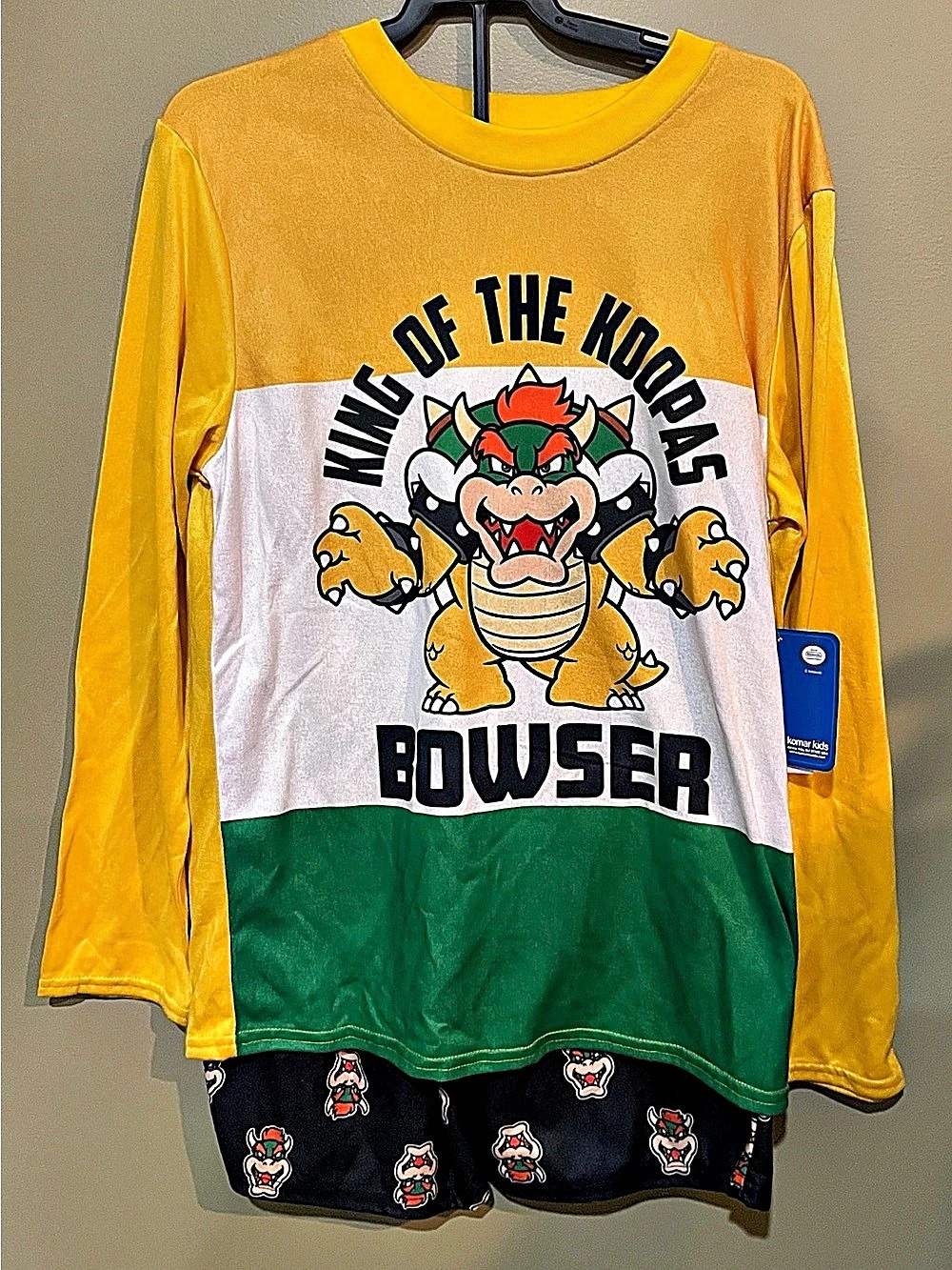 2/$15.00
Super Mario Bowser Pajama Set Pajama Set